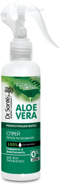 Dr.Sante Aloe Vera спрей д/волос 150мл. Легкое расчесывание Производитель: Украина Эльфа